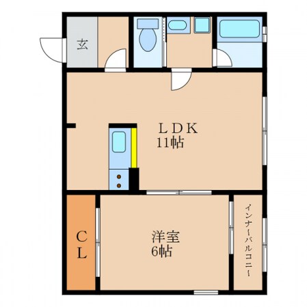 MAISON Natureの物件間取画像